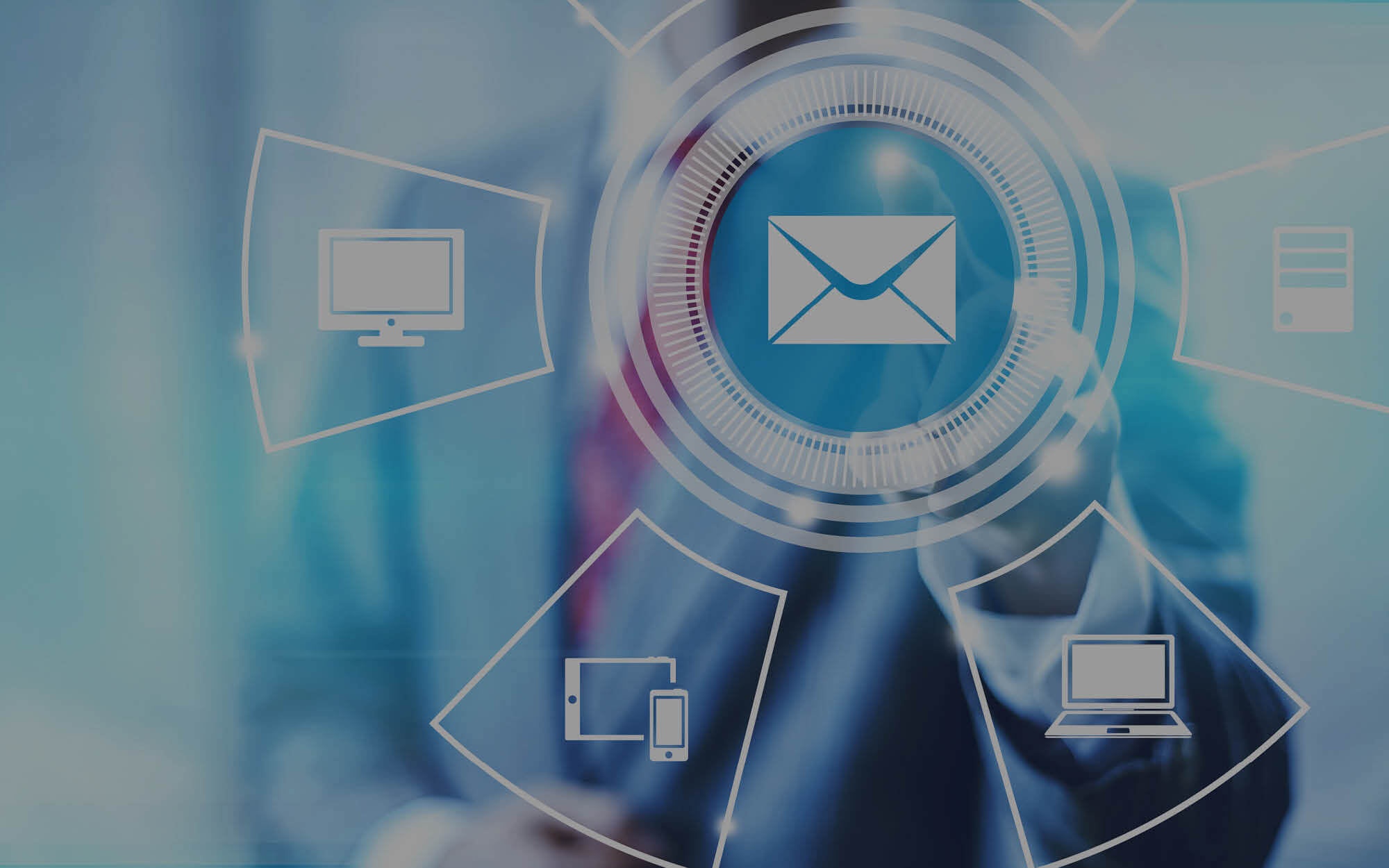 man in suit user interface email computer icons