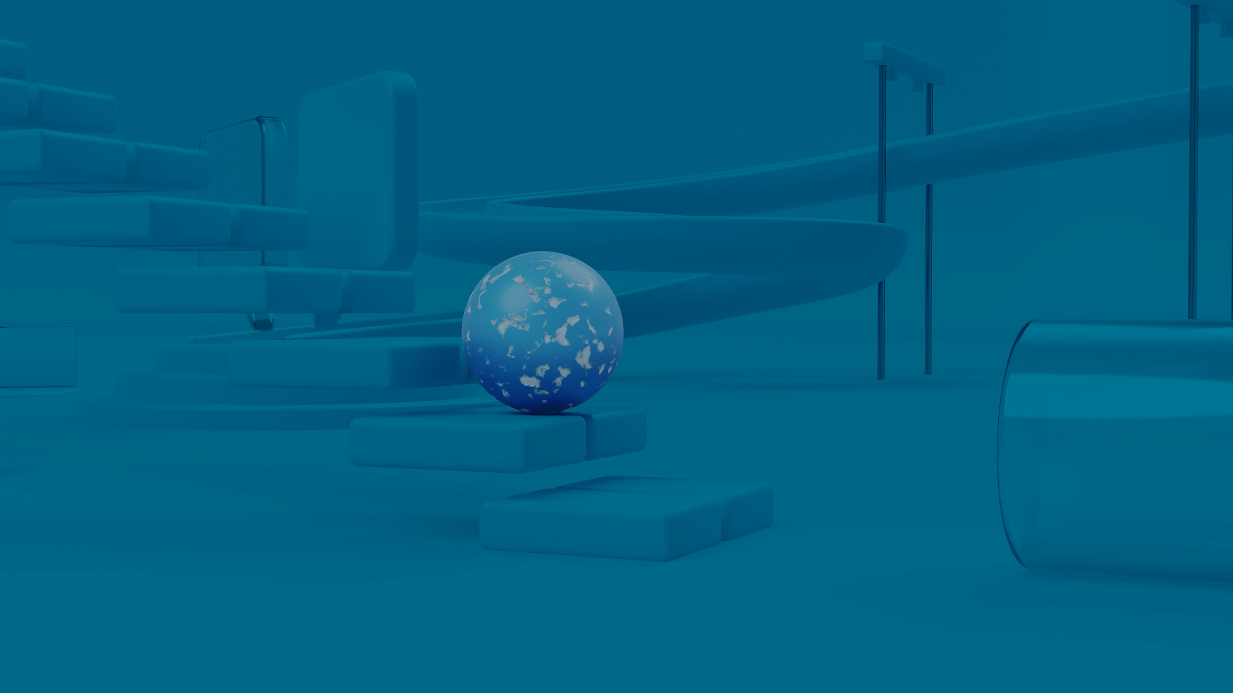 Apogee Corporation blue marble run render