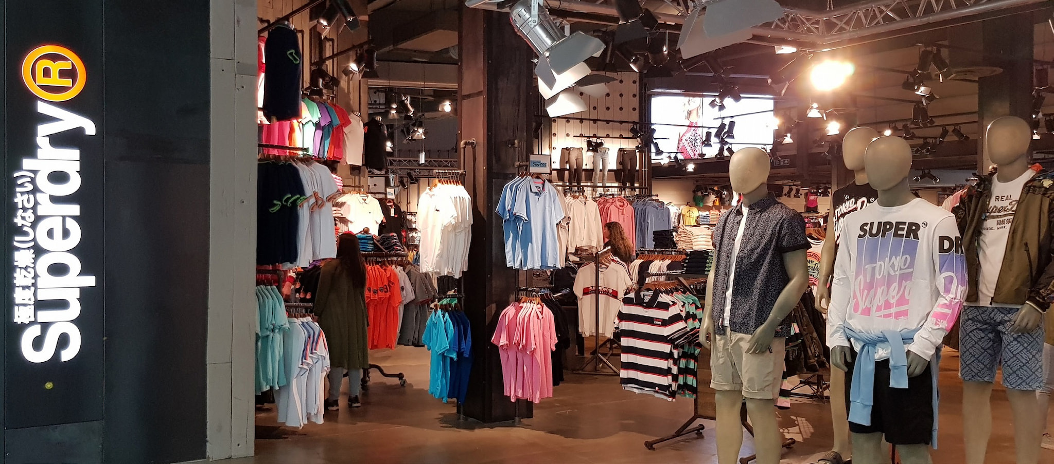 SuperDry clothing store supergroup