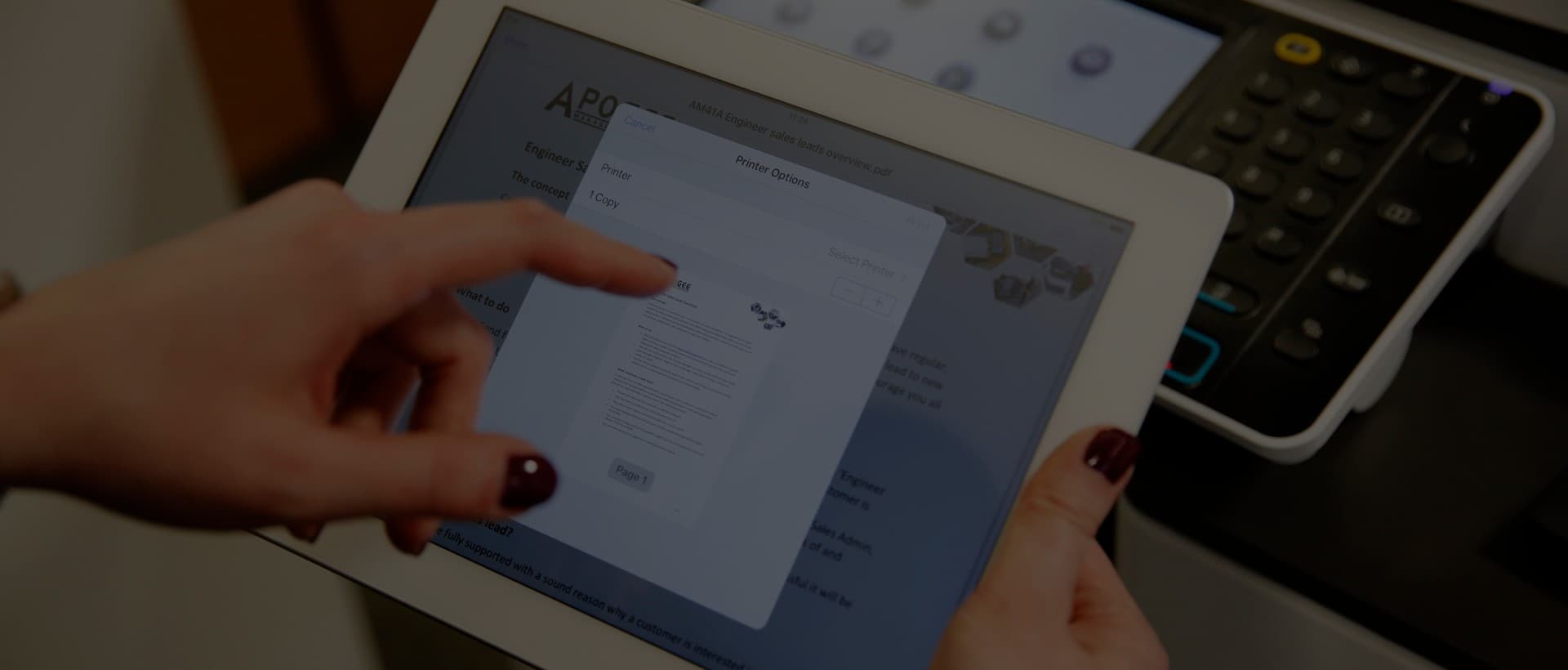 Apogee provides cloud print services to optimise your organisation's print performance
