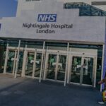Image of a London NHS Nightingale Hospital