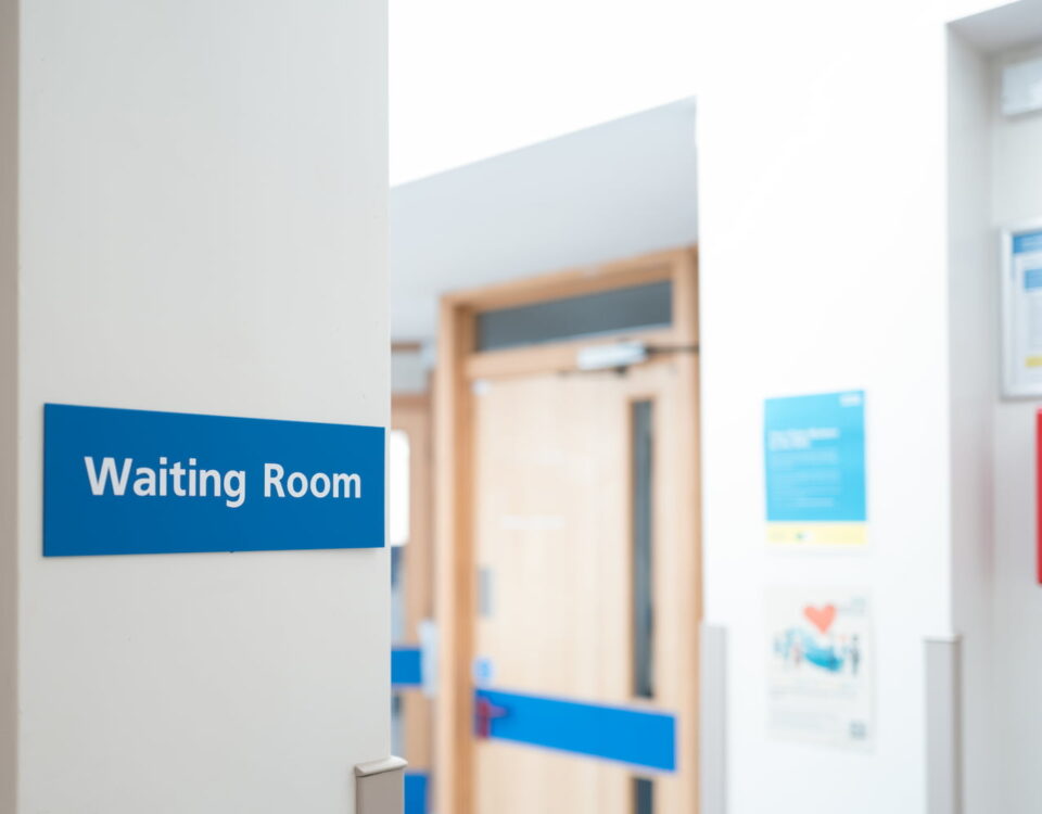 Image of a London NHS Nightingale Hospital