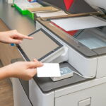 office printer photocopier security card