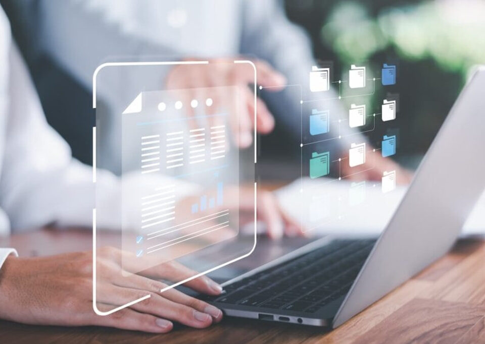 laptop document digital document control service