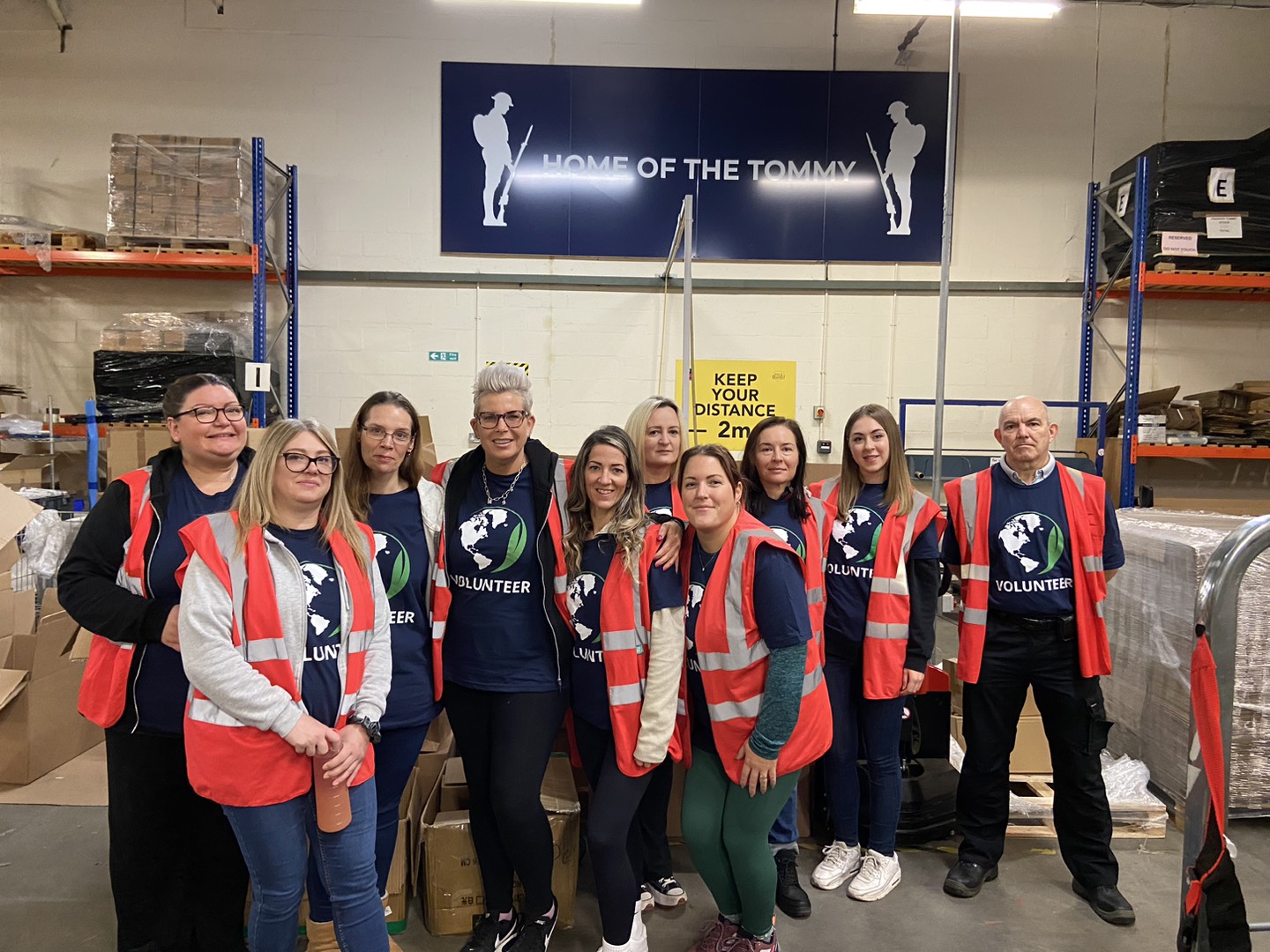 royal british legion institute volunteers warehouse