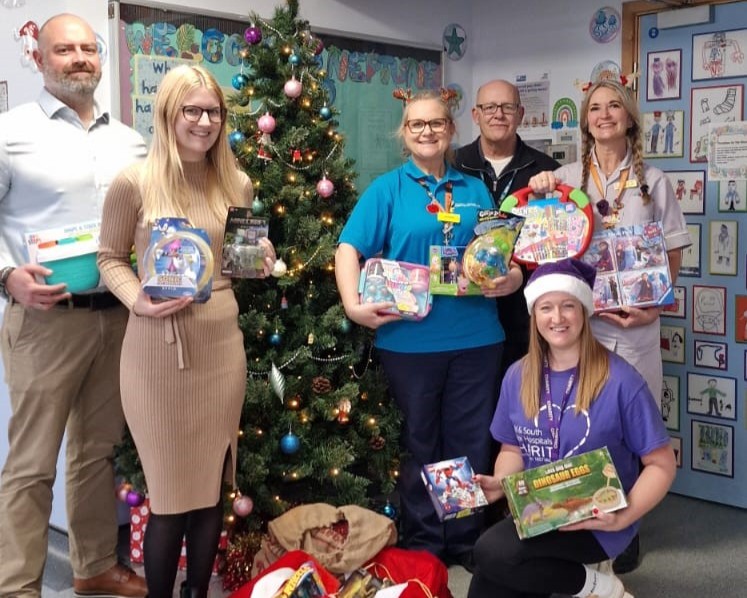 Mid Essex NHS Christmas Present Drop Off