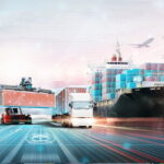 shipping containers cargo ship truck data information management